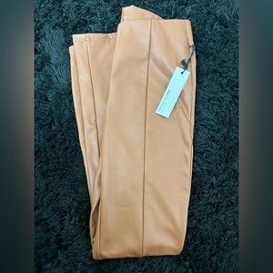 Faux Leather Pants